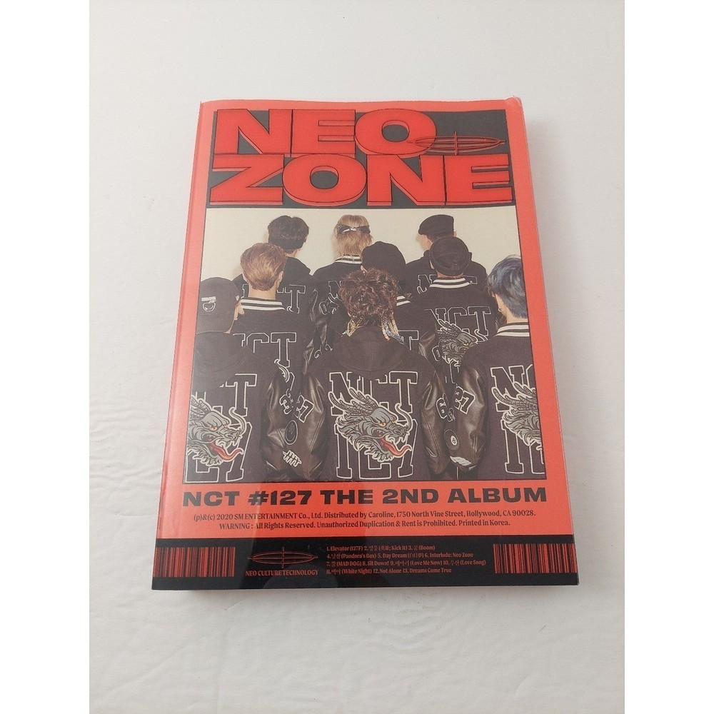 NCT 127 Neo Zone The 2nd Album CD K Pop Pre-owned Read Description